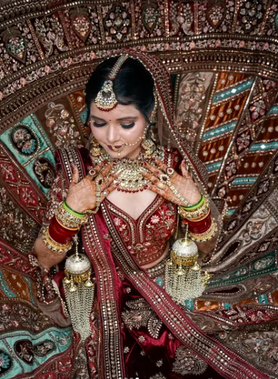 House of Beauty bridal look 4